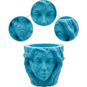 Resim Butik Mey Ithalat® Yeşil Vazo Ağaç 