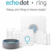 Resim Ring Alarm 5 Piece Kit + Echo Dot (3rd Gen Ringder