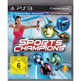 Resim Sony Computer Entertainment Sports Champions (Move Erforderlich) Ps3 Oyun CD Tehşir 