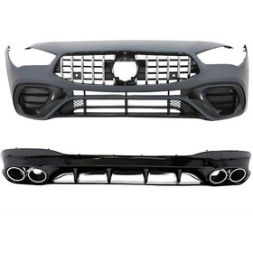 Resim Mercedes C118 Amg Body Kit, Cla45, 2b2-çıkış, Panj-lı, Egz. Uçlu, 