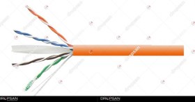 Resim NETLİNK CAT6 UTP 23AWG, LSZH KABLO 500M, Turuncu 