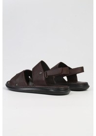 Resim Pierre Cardin Pc-5124-3892 Kahve-erkek Sandalet Kahverengi 