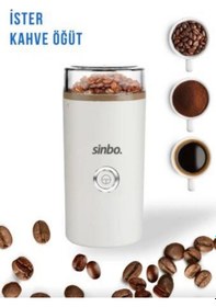 Resim Sinbo Scm-2980 Elektrikli Kahve Çekirdeği Baharat Öğütücü Çok Renkli 