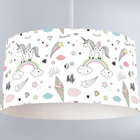 Resim instababyrooms Çocuk Odası Dijital Baskılı Dekoratif Sarkıt Avize Model 101 