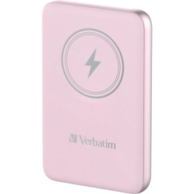 Resim Verbatim Magsafe 10000 Mah Manyetik Kablosuz Powerbank Verbatim 10000MAH Manyetik Kablosuz Şarj - Pembe 
