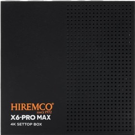 Resim Hiremco X6 PRO MAX 128GB Android Box 