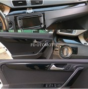 Resim FD OTOMOTİV Volkswagen Passat B7 Torpido, Konsol, Trim, Göğüs Kaplama Seti Piano Black Renk 