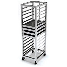 Resim Atalay ATA-4060-/-15 Tepsi Taşıma Arabaları - 15 Tepsi 