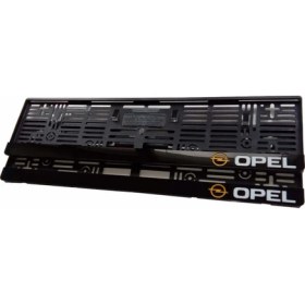 Resim Great Master Opel Plakalık Pleksi Plaka Çerçevesi Takımı (2 Adet) 