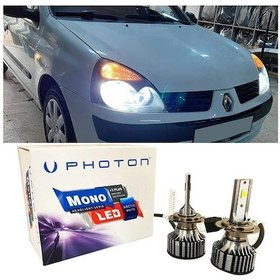 Resim Renault Clio 2 Led Xenon Kısa Far Ampulü H7 Mono Yeni Seri Beyaz 2002-2006 