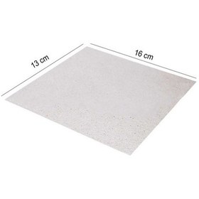 Resim Mikrodalga Fırın Yansıtıcı Mika Levha Plaka 13X16 Cm Yedek Parça Uyumlu 
