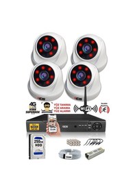 Resim Ids - 4 Kameralı 1080P Fullhd 5Mp Sony Lensli Kamera Seti - 2026 