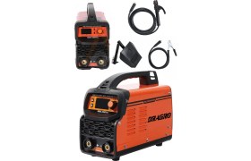 Resim Dragro Alman Mma 200 Amper Profesyonel Dijital Göstergeli Invertör Kaynak Makinesi -DRG-200-KAYNAK-TURUNCU 