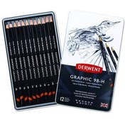 Resim Derwent Graphic Dereceli Kalem 12li Soft Set 