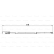 Resim BOSCH 1987474925 Fren Balata Fişi Ön Bmw 3 E36 Bmw Z3 E36 