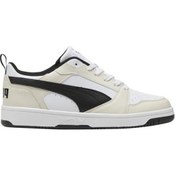 Resim Puma 39232818 Rebound V6 Low Whıte Black Erkek Sneaker 001 