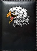 Resim Promosyon Denizi Kartal Görselli Siyah Ruhsat Kabı 