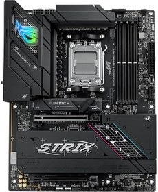 Resim ASUS ROG STRIX B850-F GAMING WIFI AMD B850 AM5 DDR5 8000 DP HDMI 4x M2 USB3.2 Gen 2x2 WiFi 7 + BT AURA RGB 2.5Gbit LAN ATX 16+2+2 Güç Aşamaları, 2xGen5 M.2, ASUS Q-Design, Ready for Advanced AI PC 