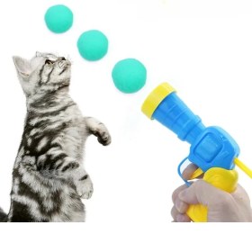 Resim Peluş Top Atan Interaktif Kedi Oyuncağı 
