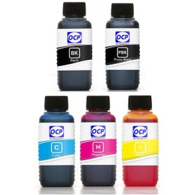 Resim OCP Epson EcoTank ET 7700 Uyumlu Yazıcı Mürekkep Seti 100ml 5 Renk 