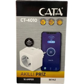 Resim Cata CT-CT-4010 Akıllı Wifi Priz Uzaktan Kontrol 