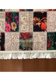 Resim Prizma Halı Vintage Kilim V-6001 Çok Renkli 