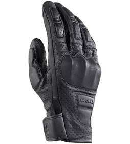 Resim Clover Kvs-2 Korumalı Deri Kadın Motosiklet Eldiveni Siyah 