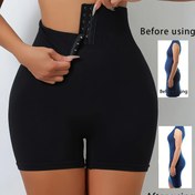 Resim 1 Adet Kadın Yüksek Bel Sıkı Karın Pantolonu, Kalça ve Göbek Baskılı Tayt 