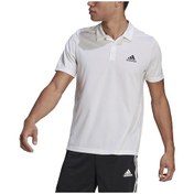 Resim Adidas Erkek Antrenman Polo Tişört M Pl Ps Gm2154 Beyaz 