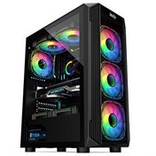 Resim İzoly Haqqus AMD Ryzen 5 4600G 16 GB RAM 512 GB M.2 NVMe SSD FreeDOS Masaüstü Oyun Bilgisayarı 