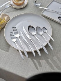 Resim Karaca New Athena Elegance Kutulu 84 Parça 12 Kişilik Çatal Kaşık Bıçak Seti 