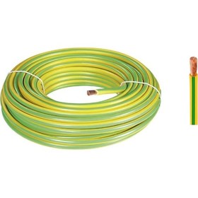 Resim Seval H50v-k 1-sy ,sarıyeşil 1mm² 1-damar/çok Telli 1-mt Nyaf Kablo 