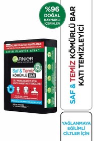 Resim Garnier saf & temiz siyah nokta karşıtı kömürlü bar 