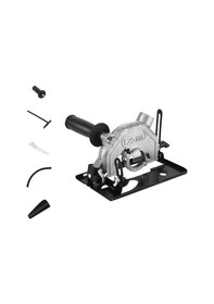 Resim Wezone Kesici Aparatı: Kalınlaşmış Metal Kesim Tabanı + Rehber Cetveli, Açımlı Taşlama Makinesi Aksesuarı 