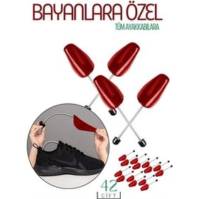 Resim Transformacion 42 ÇİFT Yaylı Ayakkabı Kalıbı Bayan 36-41 NO 718645 