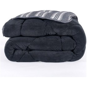 Resim Wellsoft Yorgan Tek Kişilik Soft Line Antrasit Antrasit 