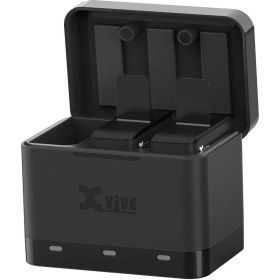 Resim Xvive U5C Battery Charger Case With Three Batteries | U5 Wireless / Kablosuz Sistemler Için Üç Pilli ve Pil Şarj Kutusu 