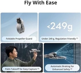 Resim DJI Flip GL Drone Gri 
