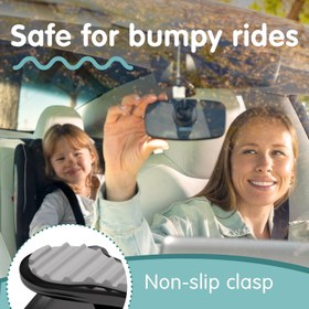 Resim Bebek Araba Aynası, Kırılmaz, Geniş Görüş, Kolay Montaj 