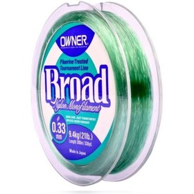 Resim Owner 56013 Broad 100M Natural Clear Misina 0,24 Mm 