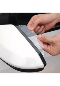 Resim Volkswagen Touran ile Uyumlu Ayna Yağmur Koruyucu Rüzgarlık 