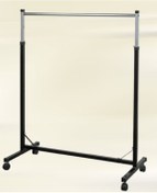 Resim Vitrinraf Tekerlekli Stand Askılık (Esek) Stant 