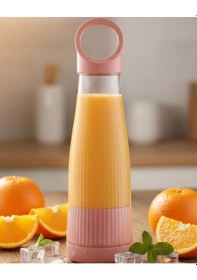 Resim Diğer Usb Şarjlı Taşınabilir Smoothie Ve Meyve Blender 