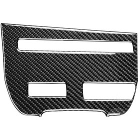 Resim Araba Karbon Fiber Cd Çalar Konsolu Nissan Gtr R35 2008-2016 İçin B Tipi Dekoratif Etiket, Sol Sürücü 1 Adet 