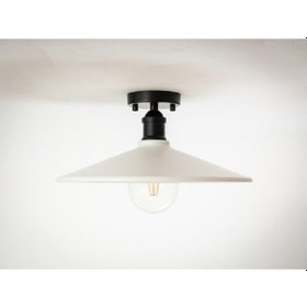 Resim Riolight Retro Tekli Metal Plofonyer Avize Çap:38Cm 