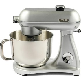 Resim Yui Easy Chef M122 Plus 1800W Gümüş Stand Mikser 6L Paslanmaz Çelik Kase ile Güçlü Performans 
