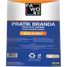 Resim Fawori Pratik Branda Ekstra Dayanıklı 4x12.5 50 m2 