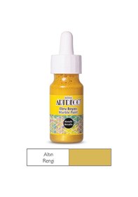 Resim Artdeco Ebru Boyası 30Ml - Metalik Altın 