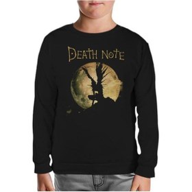 Resim Lord Tshirt Death Note - Moon Siyah Çocuk Sweatshirt Siyah 