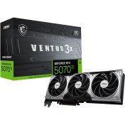 Resim 16 GB Msı Rtx 5070TI Ventus 3xoc RTX5070TI Gdrr7 256B DX12 Pcıe 5.0 X16 (3xdp 1x 